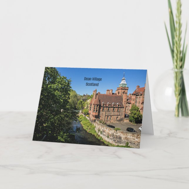 Carte Dean Village Scotland (Devant)