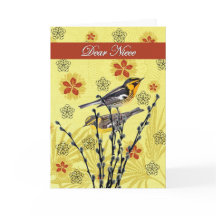 Dear Niece / Hospice/Final Goodbye - Nature/birds