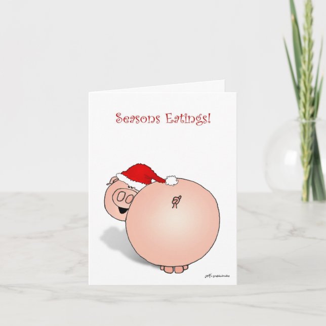 Carte d'Eatings de saisons (Devant)