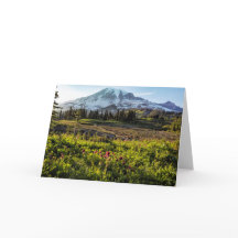 Début de soirée sur le Mont Rainier