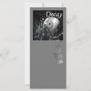 Carte Decay - Gothic Invite & Greeting Card