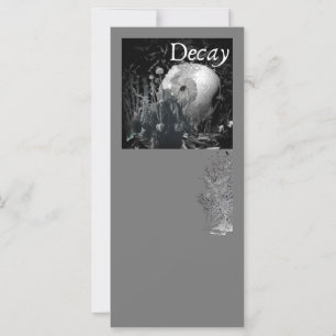 Carte Decay - Gothic Invite & Greeting Card
