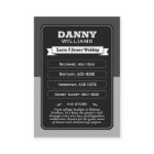 Carte d'échange de chambre d'équipe personnalisée,