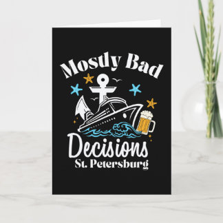 Carte Décisions Mostly D St. Petersburg Spring Break 