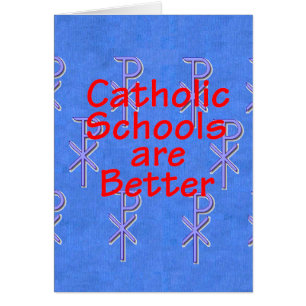 Carte d'écoles catholiques