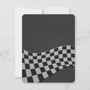 Carte Décor à lames en fibre de carbone
