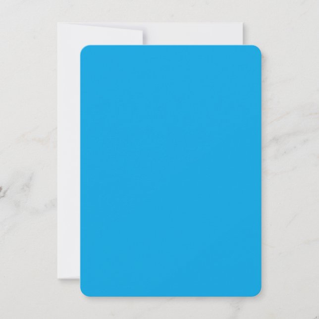 Carte Décor Arrière - plan bleu ciel (Devant)
