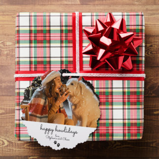 Carte Décorative Balise de cadeaux pour animaux domestiques de Noël