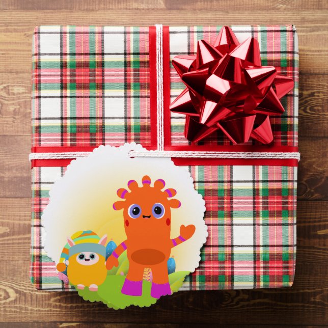 Carte Décorative BeddyByes Papier Ornament Card MeMo et BaBa 🎄 ✨ (Insitu (Cadeau))