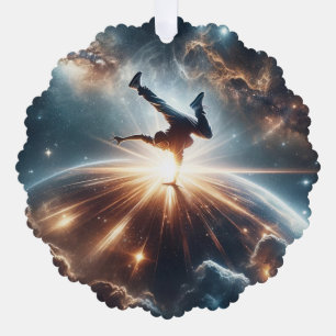 Carte Décorative Breakdancer en action, Ai, Action dans la Galaxie