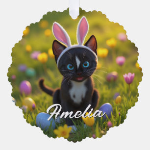 Carte Décorative Bunny Ears & Purrs : Felini's Easter Play
