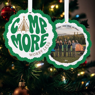 Carte Décorative Camp des Girl Scouts Plus de soucis moins