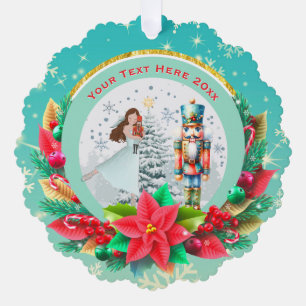 Carte Décorative Casse-noisette Noël, Cadeau de vacances en famille