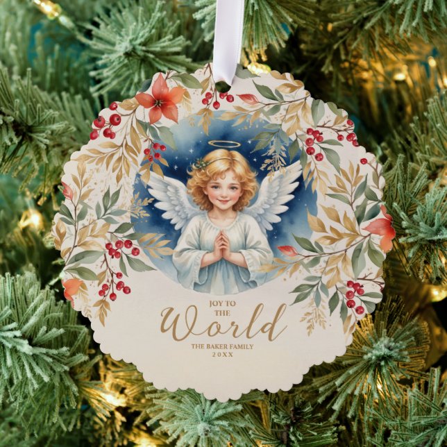 Carte Décorative Classic Exquisite Christmas Victorian Angel Xmas (Insitu (Arbre))