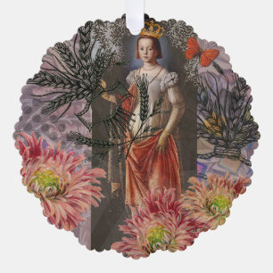 Carte Décorative Collage de la déesse céleste Vierge : Céleste vint