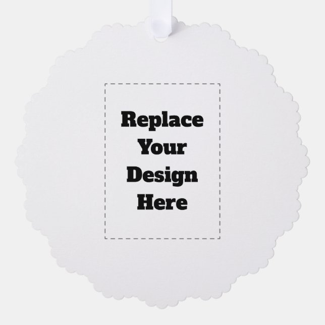 Carte Décorative Créez votre propre blanc  (Recto)