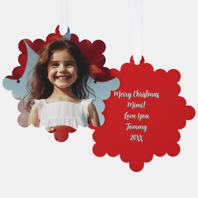 Carte Décorative Cute Little Elves - Personalized Christmas  (Recto/Verso)