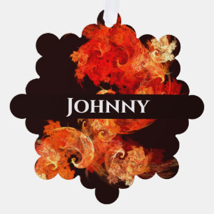 Carte Décorative Danse Feux d'artifice Art Abstrait