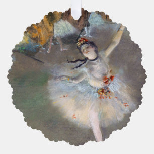 Carte Décorative Edgar Degas - L'Étoile / Danseur sur scène
