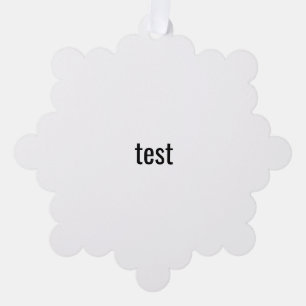 Carte Décorative essai
