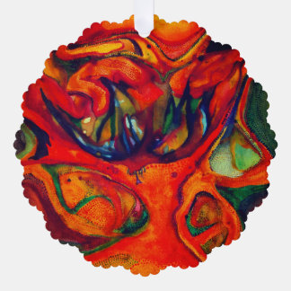 Carte Décorative Fleur d'encre