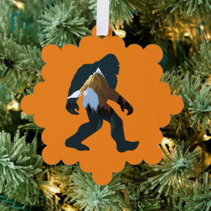 Carte Décorative Forêt de nuit Bigfoot