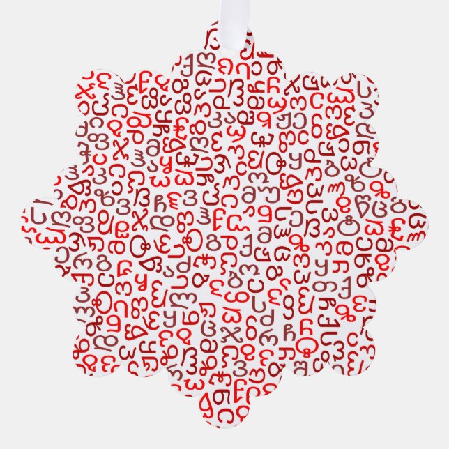 Carte Décorative géorgien (Recto)