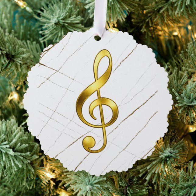 Carte Décorative Gold Treble Clef Marble Home Decor (Insitu (Arbre))