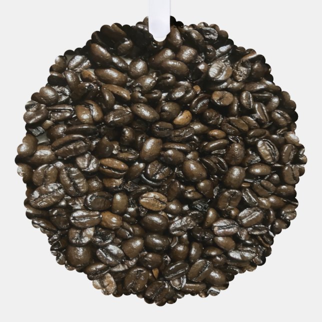 Carte Décorative Grains de café (Recto)