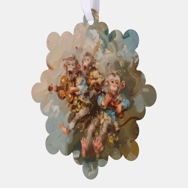 Carte Décorative Guitares - Papier de décoration (Gauche)