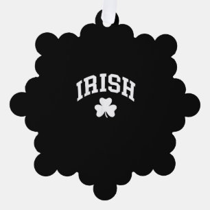 Carte Décorative Irlandais Shamrock Jour de la Saint Patrick Irland