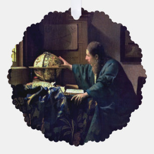 Carte Décorative Johannes Vermeer - L'astronome