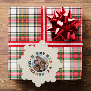 Carte Décorative Joyeux Joyeux Tout Super Noël de vacances