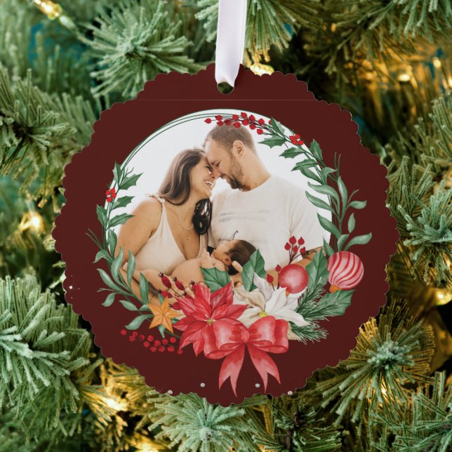 Carte Décorative Joyeux or de Noël pour papa (Insitu (Arbre))