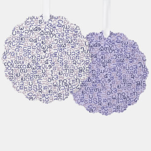 Carte Décorative lao