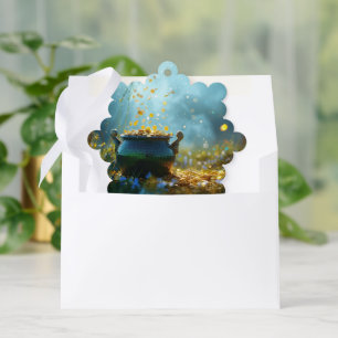 Carte Décorative Le grand pot orné de la Saint-Patrick de SlipperyJ