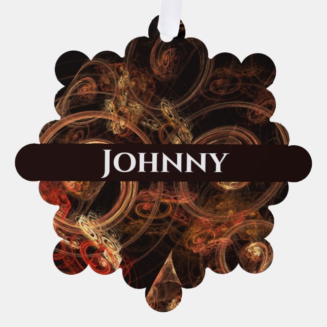 Carte Décorative Le son de la musique Art Abstrait (Recto)