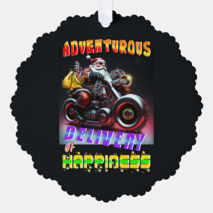 Carte Décorative Livraison Aventureuse Du Bonheur