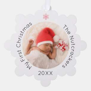 Carte Décorative Mon premier noisette de Noël