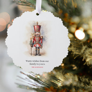 Carte Décorative Nutcracker vintage & Joyeux Noël