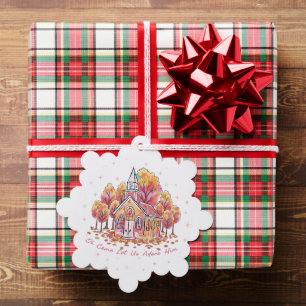 Carte Décorative « Ô venez, adorons-Le »