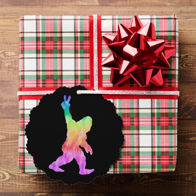 Carte Décorative Peace Love Bigfoot (Insitu (Cadeau))