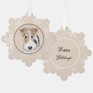 Carte Décorative Peinture Terrier de Renard de fil - Cute Original 