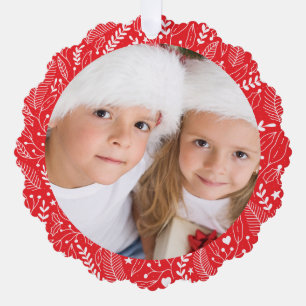 Carte Décorative Petit Noël Joyeux et brillant Photo simple