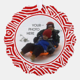 Carte Décorative Photo de Noël