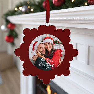 Carte Décorative Photo Red Christmas