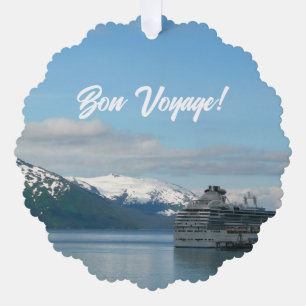 Carte Décorative Photographie de voyage de croisière en Alaska