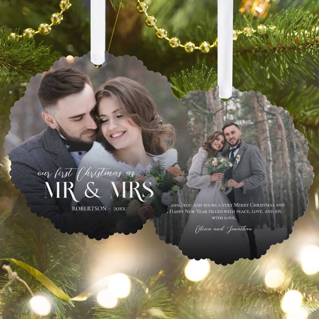 Carte Décorative Première photo de Noël (Créateur téléchargé)