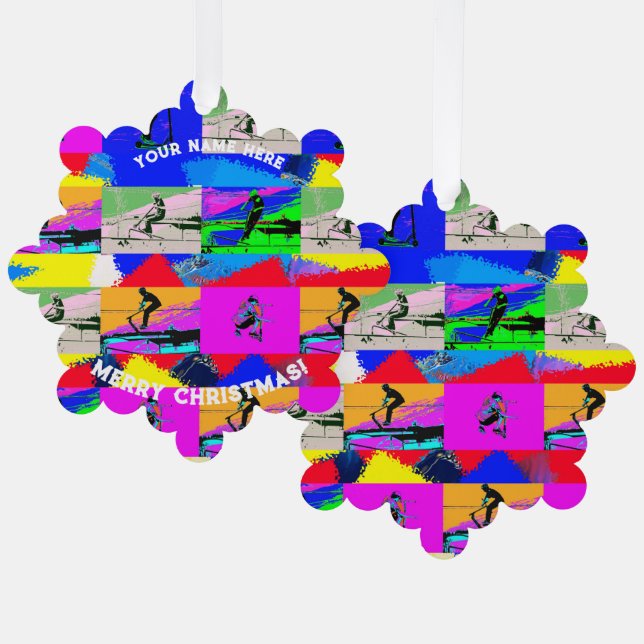 Carte Décorative Scoot - Stunt Scooter Rider (Recto/Verso)