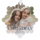 Simplement élégant Joyeux Noël Photo | Bleu